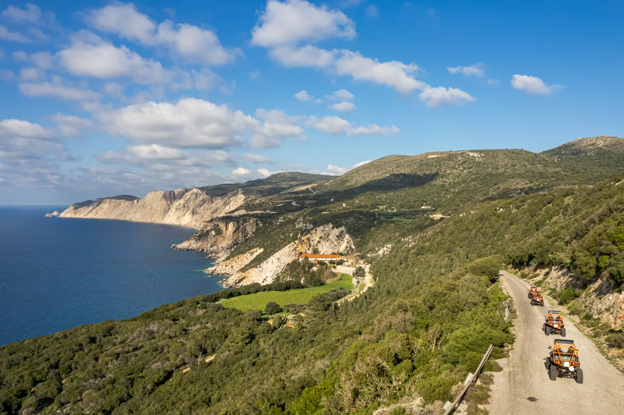 Kefalonia Rides Buggy Tour Kipoureon Monastery Lixouri
